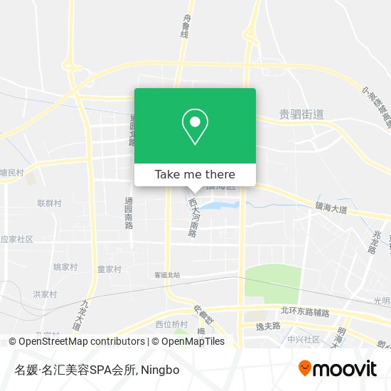 名媛·名汇美容SPA会所 map