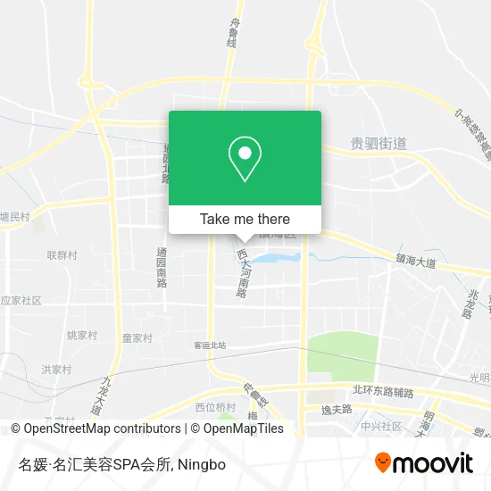 名媛·名汇美容SPA会所 map
