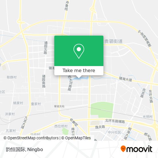 韵恒国际 map