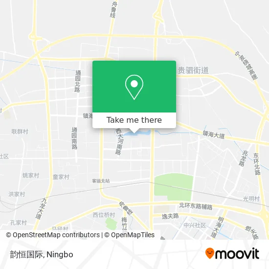 韵恒国际 map