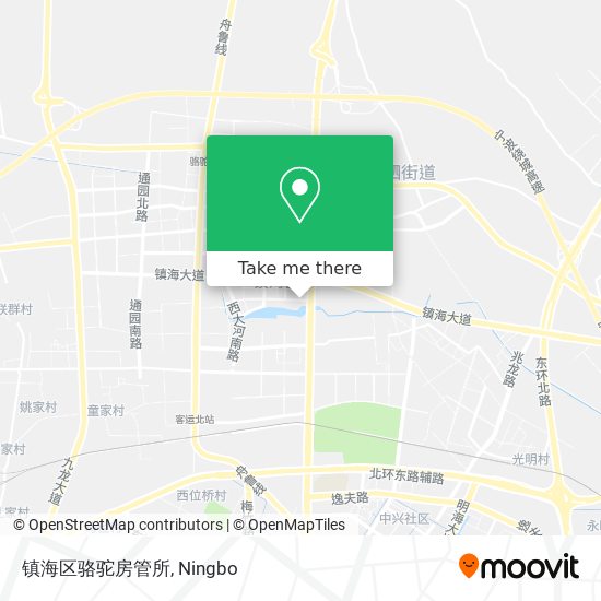镇海区骆驼房管所 map