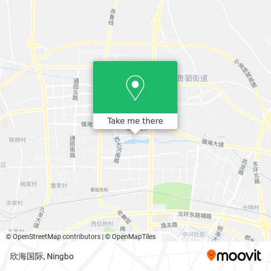 欣海国际 map