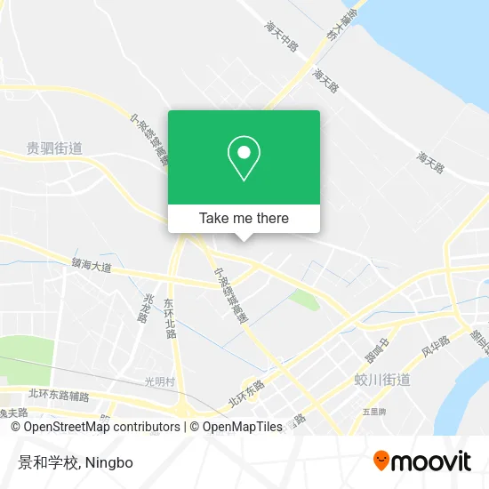 景和学校 map