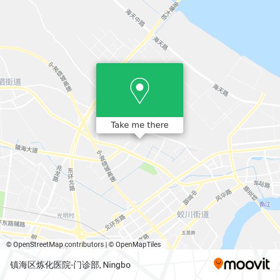 镇海区炼化医院-门诊部 map