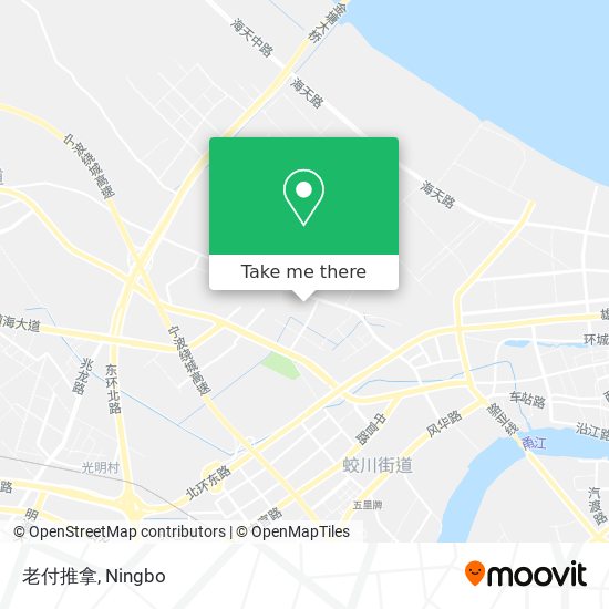 老付推拿 map