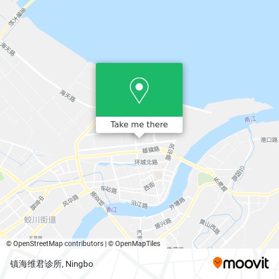 镇海维君诊所 map