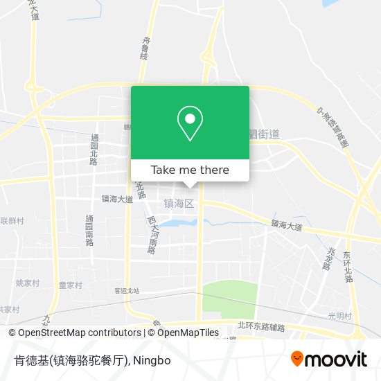 肯德基(镇海骆驼餐厅) map