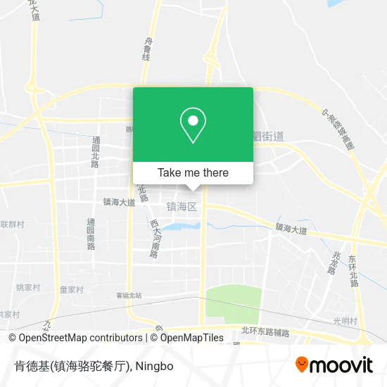 肯德基(镇海骆驼餐厅) map