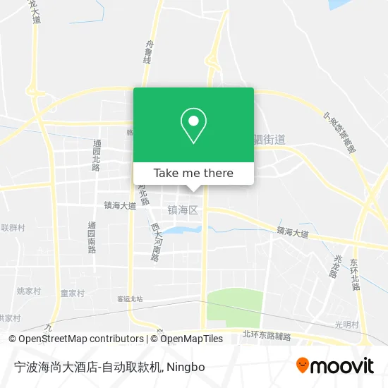 宁波海尚大酒店-自动取款机 map