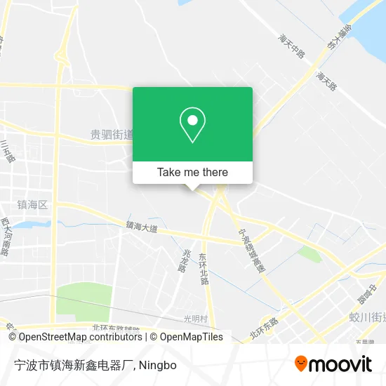 宁波市镇海新鑫电器厂 map