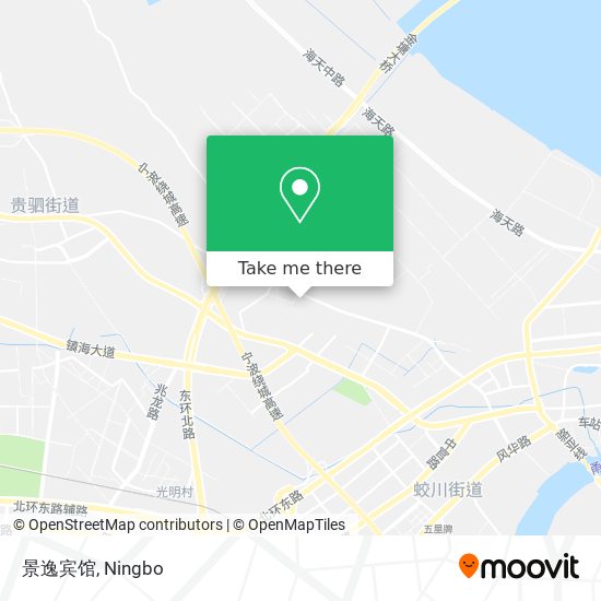 景逸宾馆 map