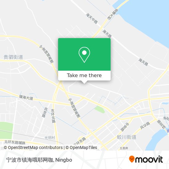 宁波市镇海哦耶网咖 map