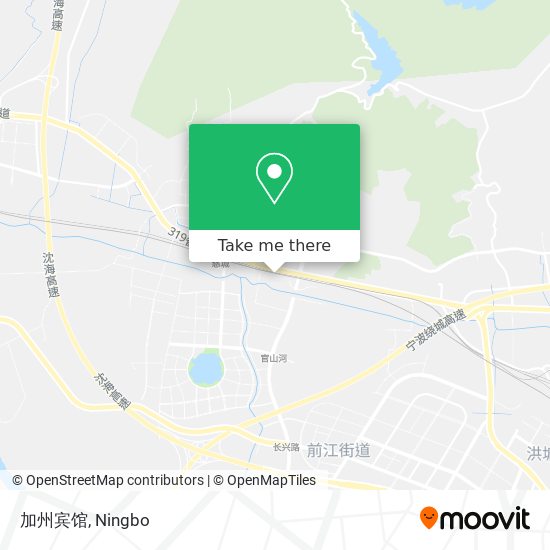 加州宾馆 map