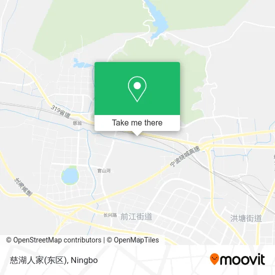 慈湖人家(东区) map
