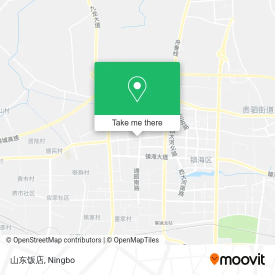 山东饭店 map