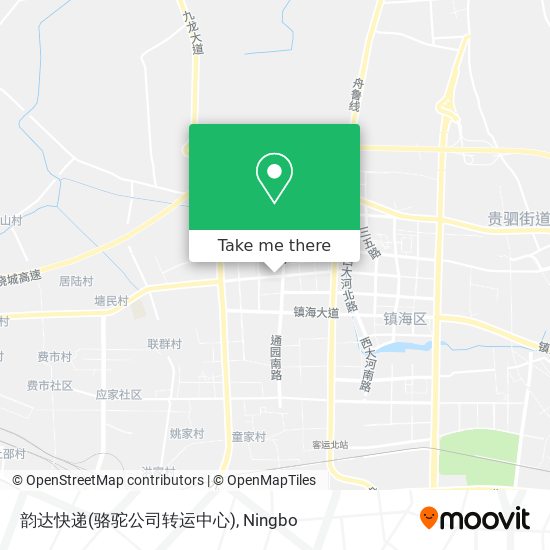 韵达快递(骆驼公司转运中心) map