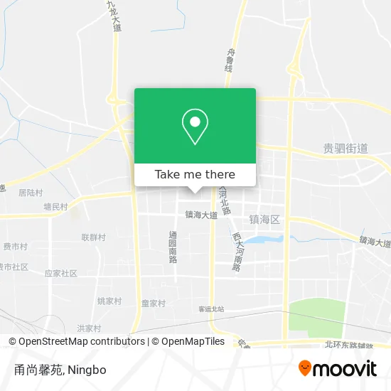 甬尚馨苑 map