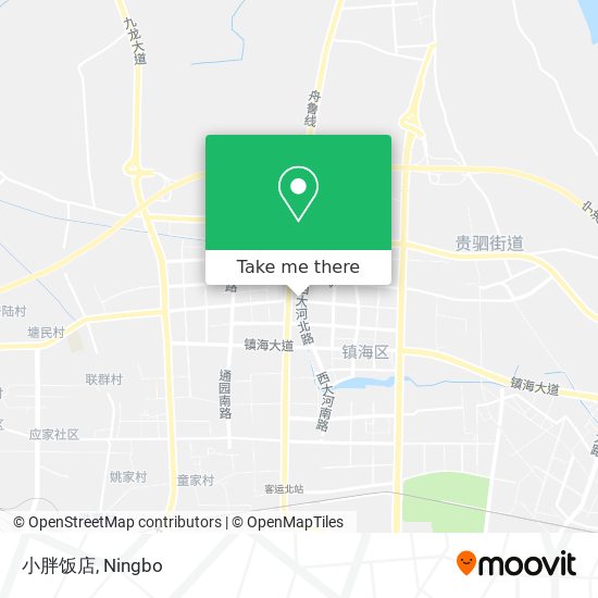 小胖饭店 map