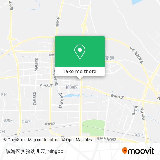 镇海区实验幼儿园 map