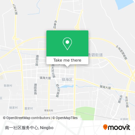 南一社区服务中心 map