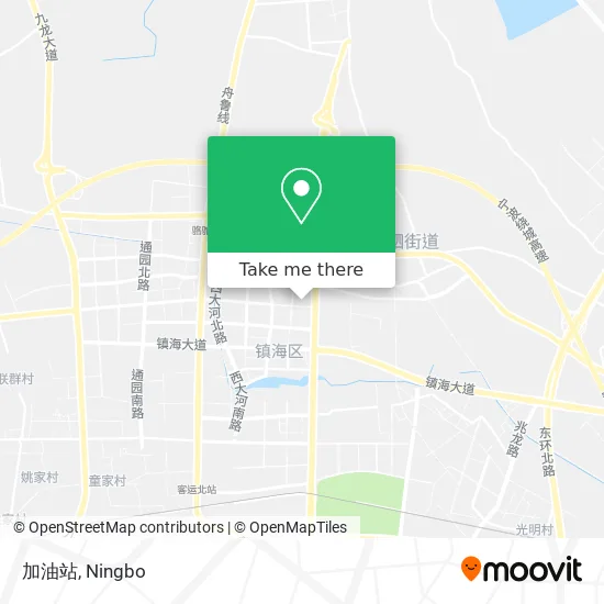 加油站 map