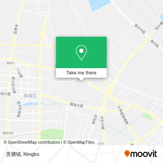 贵驷镇 map