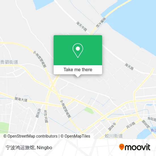 宁波鸿运旅馆 map