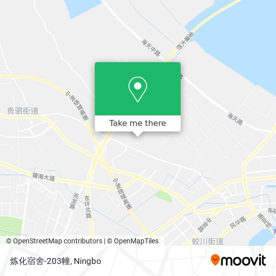 炼化宿舍-203幢 map