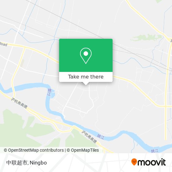 中联超市 map