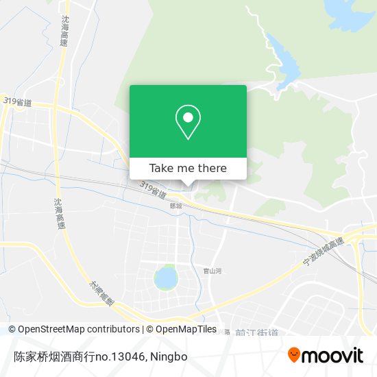 陈家桥烟酒商行no.13046 map