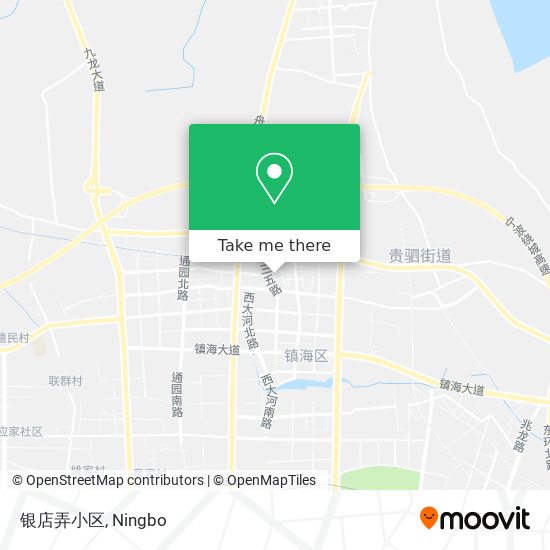 银店弄小区 map