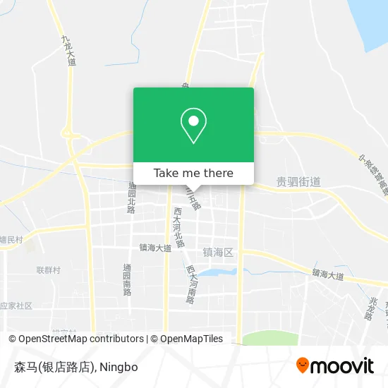 森马(银店路店) map