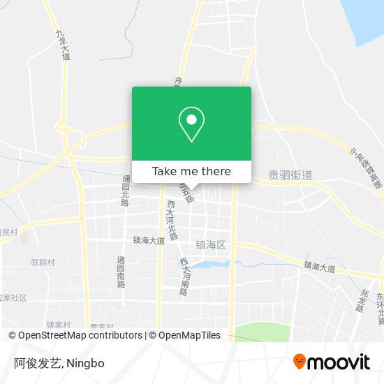 阿俊发艺 map