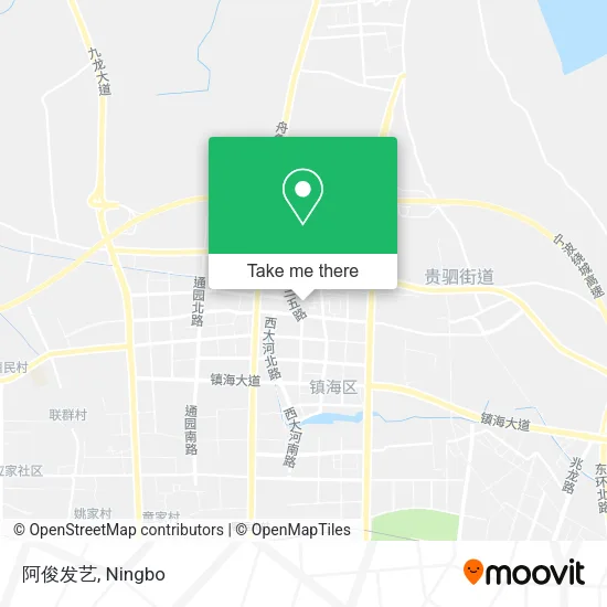 阿俊发艺 map