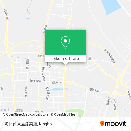 每日鲜果品蔬菜店 map