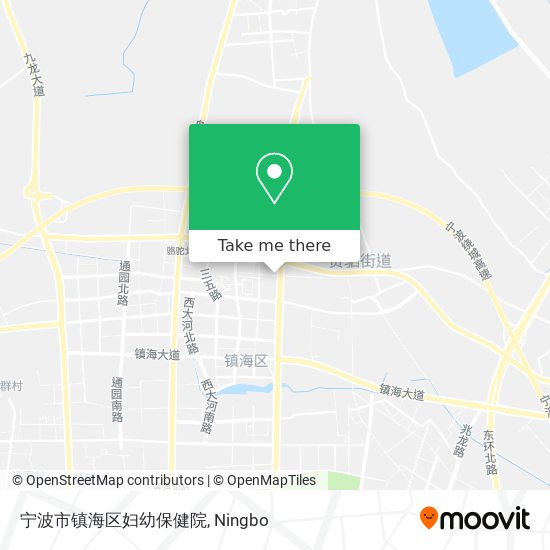宁波市镇海区妇幼保健院 map