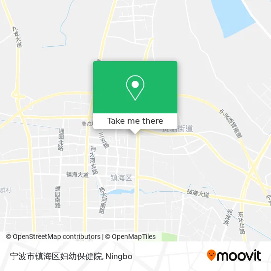 宁波市镇海区妇幼保健院 map