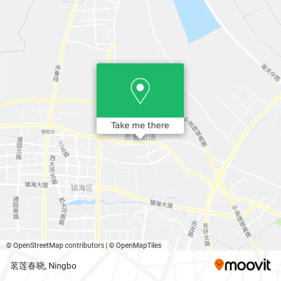茗莲春晓 map