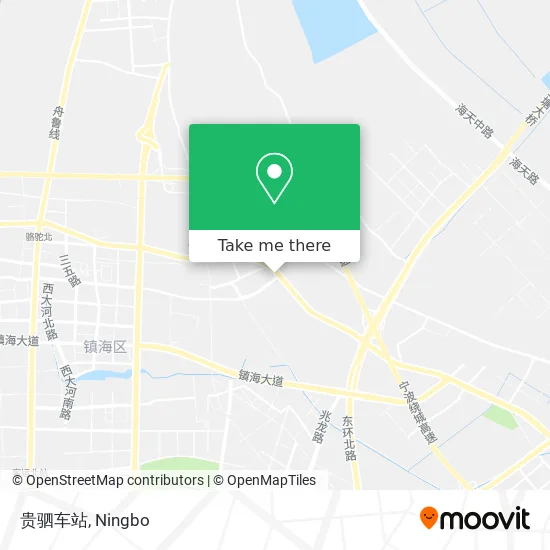 贵驷车站 map