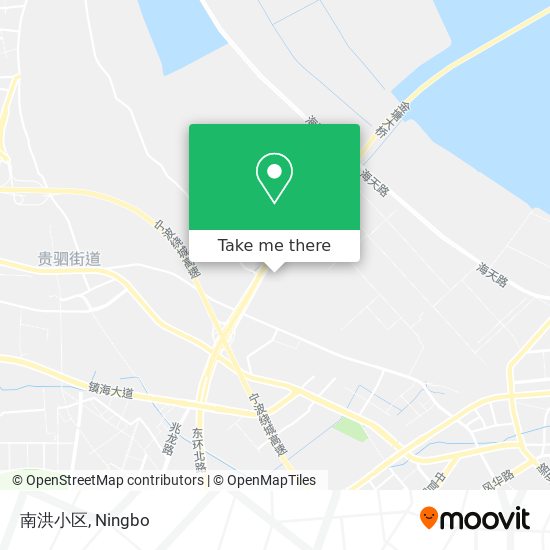 南洪小区 map