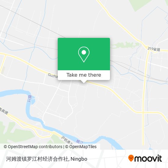 河姆渡镇罗江村经济合作社 map