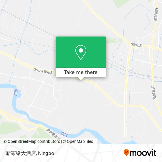 新家缘大酒店 map