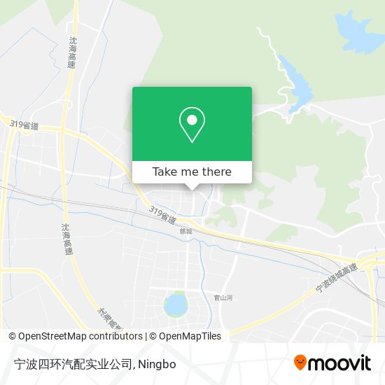 宁波四环汽配实业公司 map