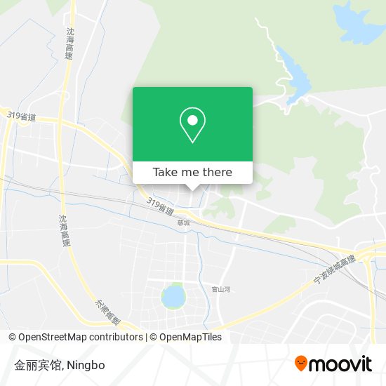 金丽宾馆 map