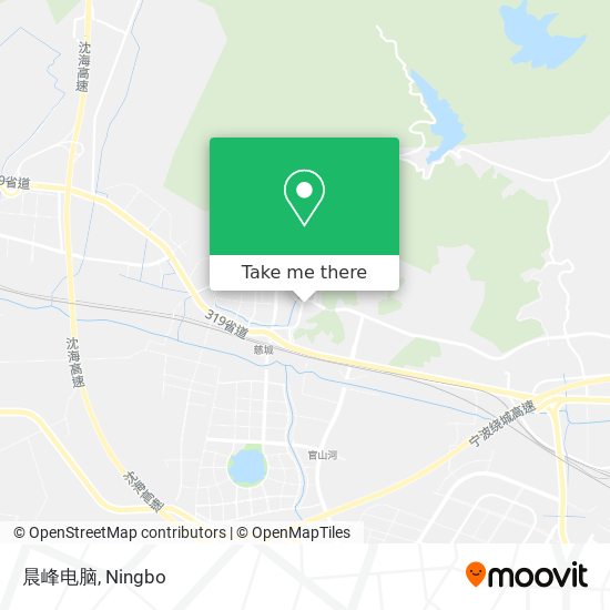 晨峰电脑 map
