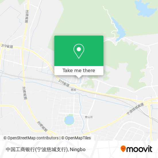 中国工商银行(宁波慈城支行) map