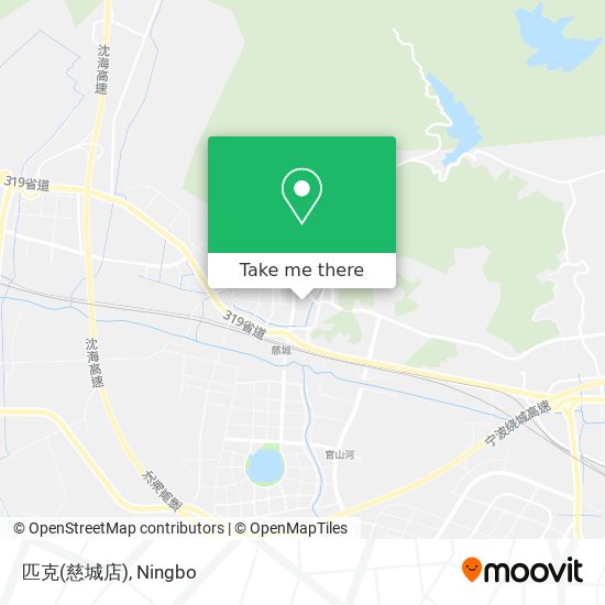 匹克(慈城店) map