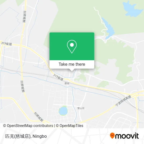 匹克(慈城店) map