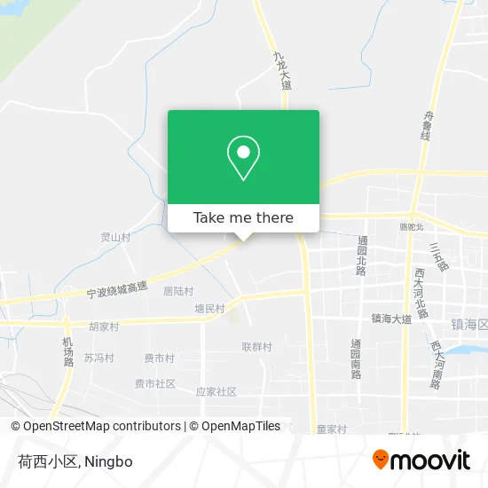 荷西小区 map