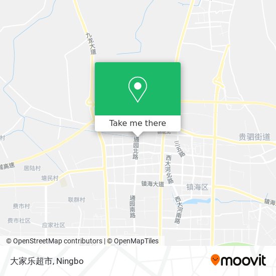 大家乐超市 map